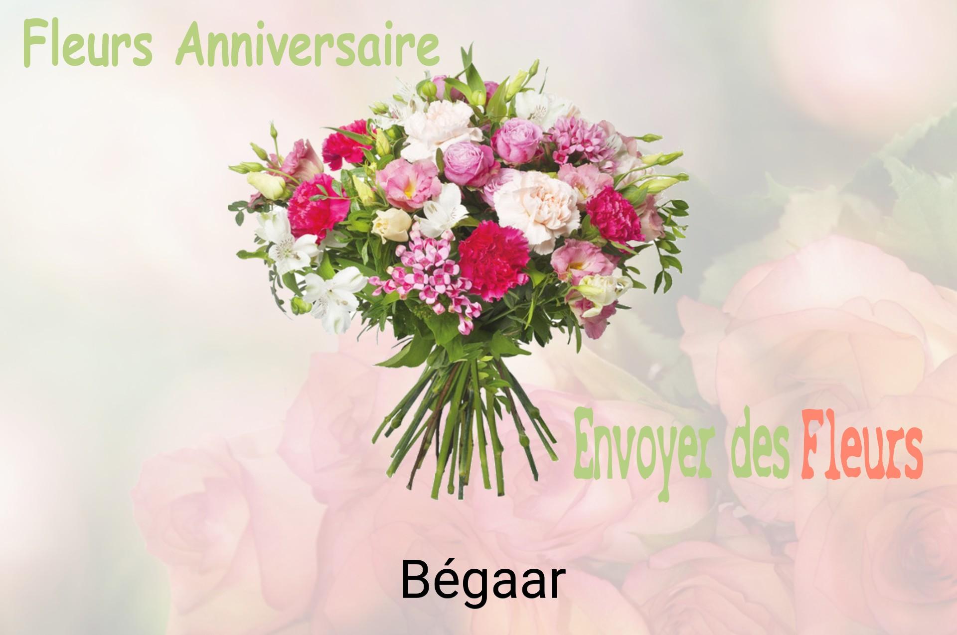 Bouquet de fleurs d’anniversaire livré à Bégaar
